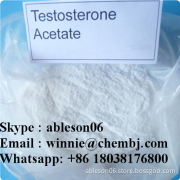 Raw Steroids Hormone Powder Testosterone Acetate for Muscle Growth